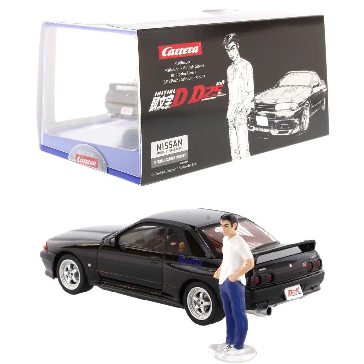 カレラスロットカーD132イニシャルD頭文字Dトヨタtruenoスプリンター