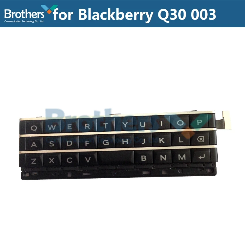 Клавиатура для BlackBerry Q30 клавиатура кнопка гибкий кабель для BlackBerry Q30 запасные части для телефона черные AAA оригинальные