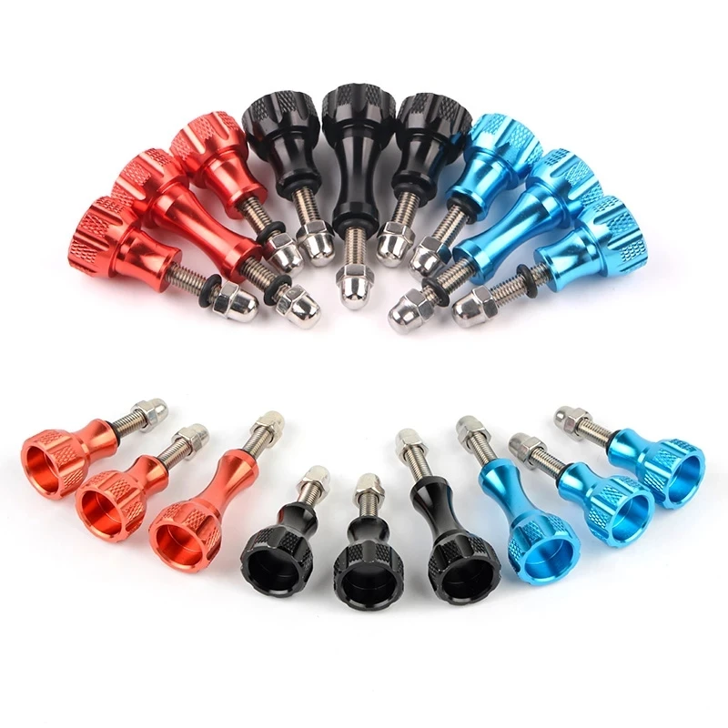 

Long screw gopro accessories hero8/7/6/5/4 Xiaoyi 4k sports camera aluminum alloy extension rod protection frame metal screw