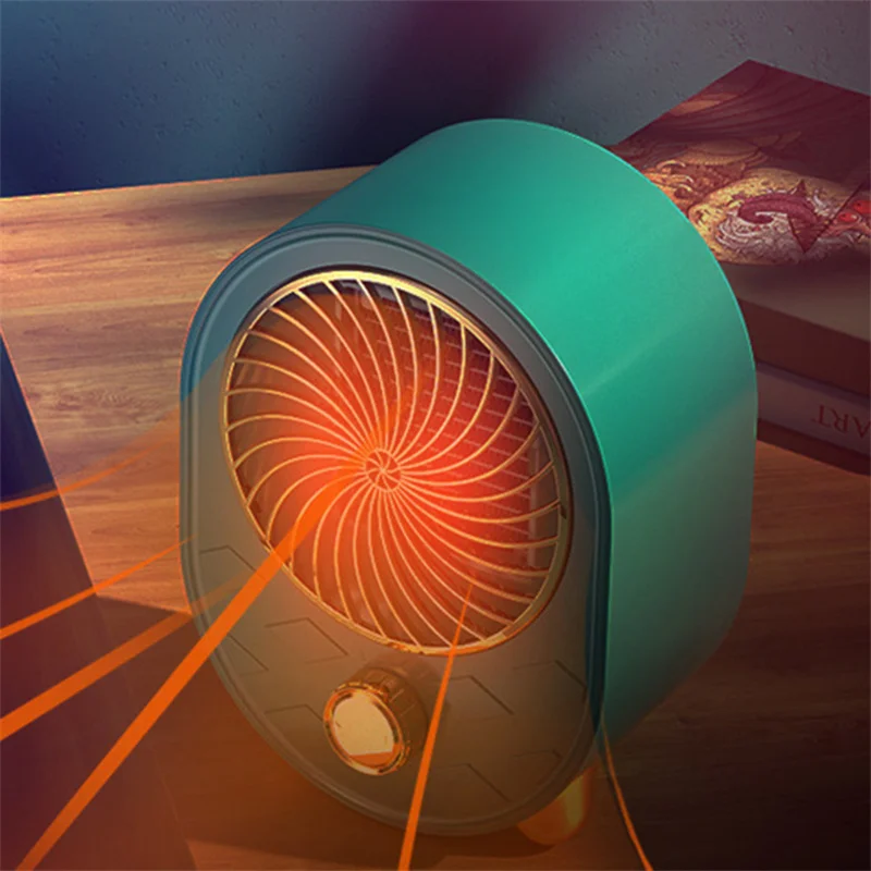 ポータブル電気ファン1000W,ミニヒーター,2つの設定,家庭用,寝室用,冬用,高品質,qn64