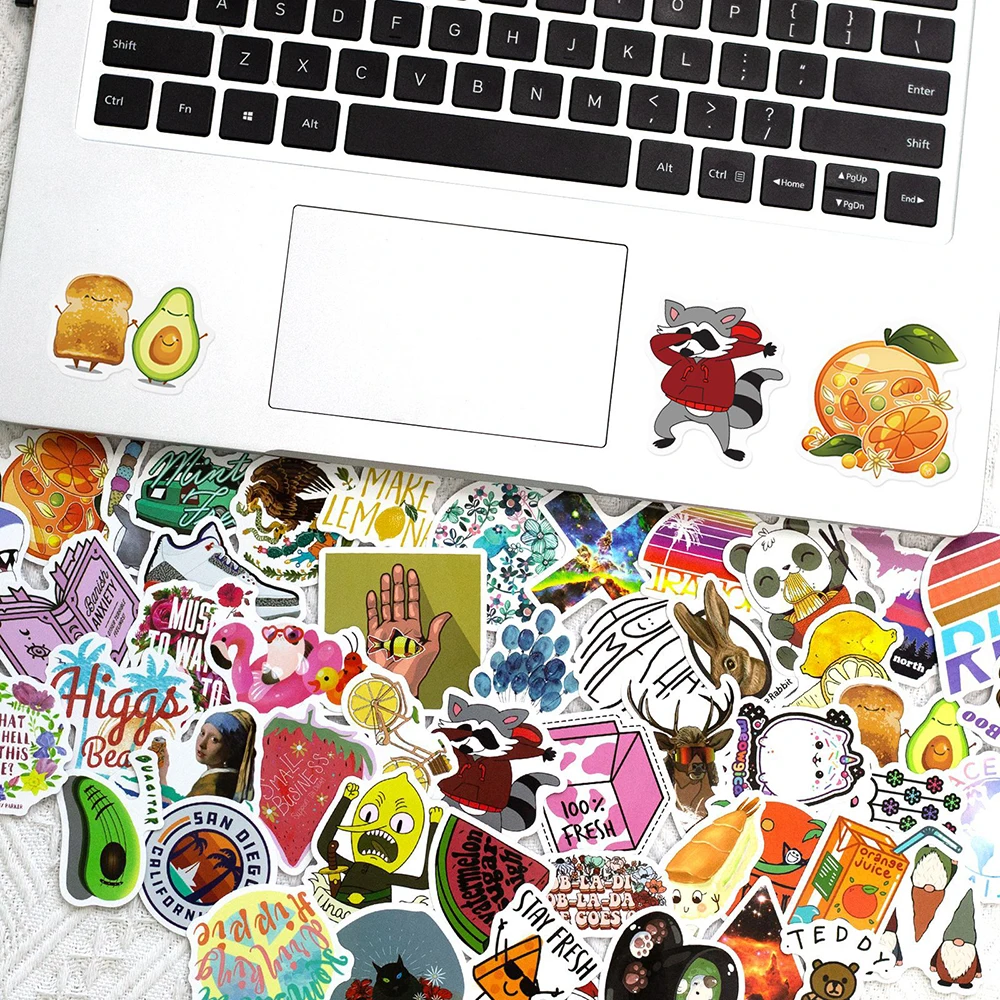 

10/30/50PCS Cartoon Student Children Girls Stickers Cute Animals School Awards For Suitcase Scrapbook Laptop Decal Sticker F5