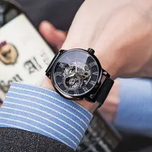 Retro Skeleton Sport Mechanical Watch #5