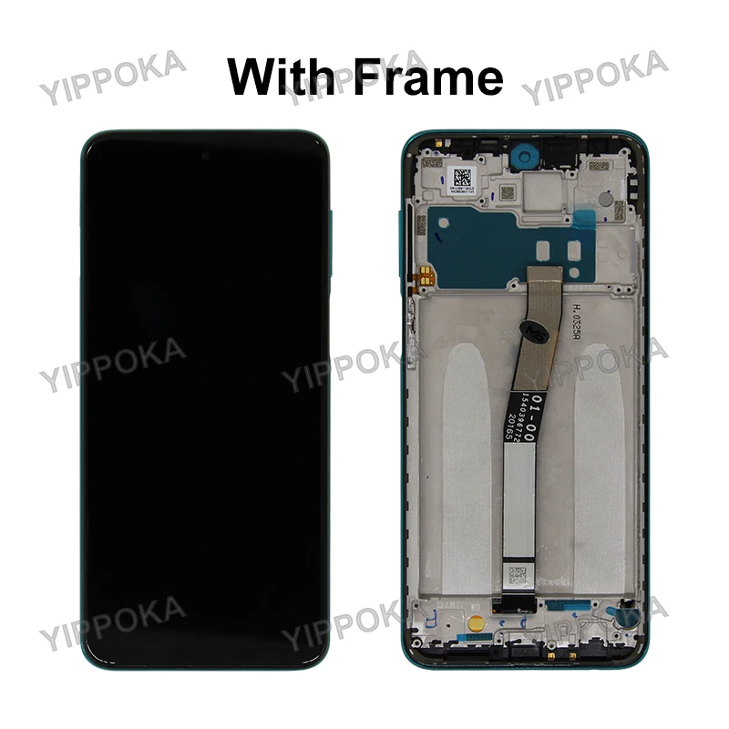 LCD Display Touch Screen Digitizer Assembly, Peças De Reposição De Tela, Xiaomi Redmi Note 9 Pro, M2003J6B2G, 6,67\