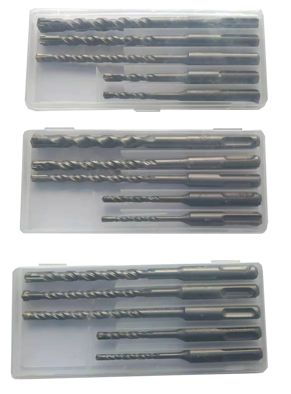 1 صندوق الصليب نصائح 4 قواطع 160 مللي متر SDS زائد لقمة ثقب مجموعة YG8 كربيد الصلب شقة تلميح مطرقة كهربائية لقمات ثقب البناء الحجري لقمة ثقب عدة