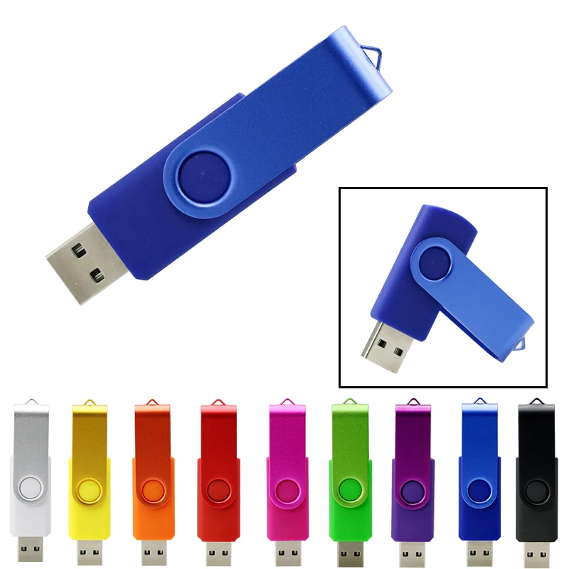 Customize Logo Metal USB Flash Drive Memorias Usb Creativas Sticks USB Flash Drive 4GB 8GB 16GB 32GB Usb 2.0 Pendrive Gift