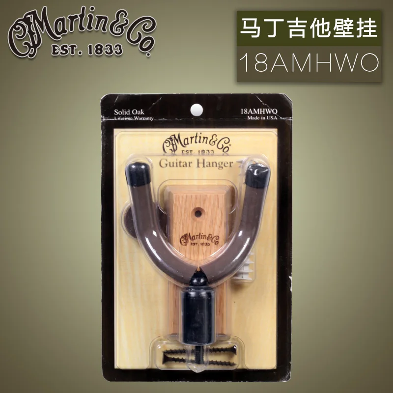 MartinGuitar 18AMHWO Solid Oak Guitar Wall Hanger