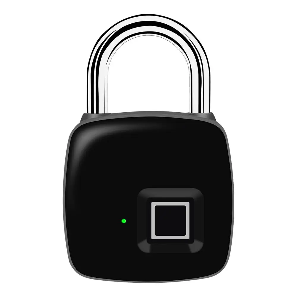 

Keyless Door Lock Bluetooth Wireless APP Unlock Fingerprint Lock Security Padlock Support 40 Fingerpints Luggage Case Lock