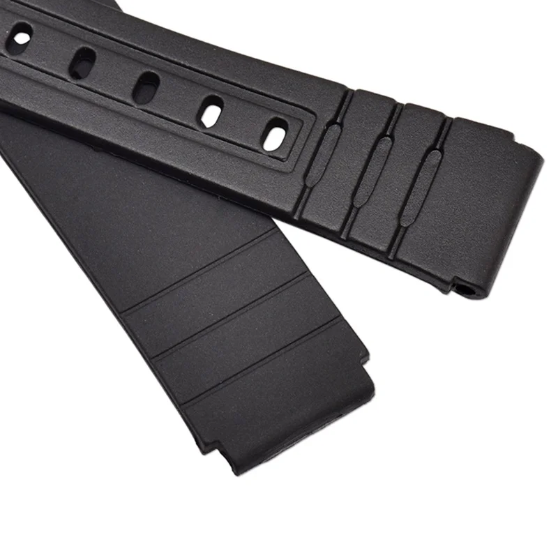 for Casio MQ-24 MQ-27 MQ-76 mq24 MW-59 MW-240 Sports Watch Strap Wristband 16mm TPU Waterproof Watch Bracelet Belt