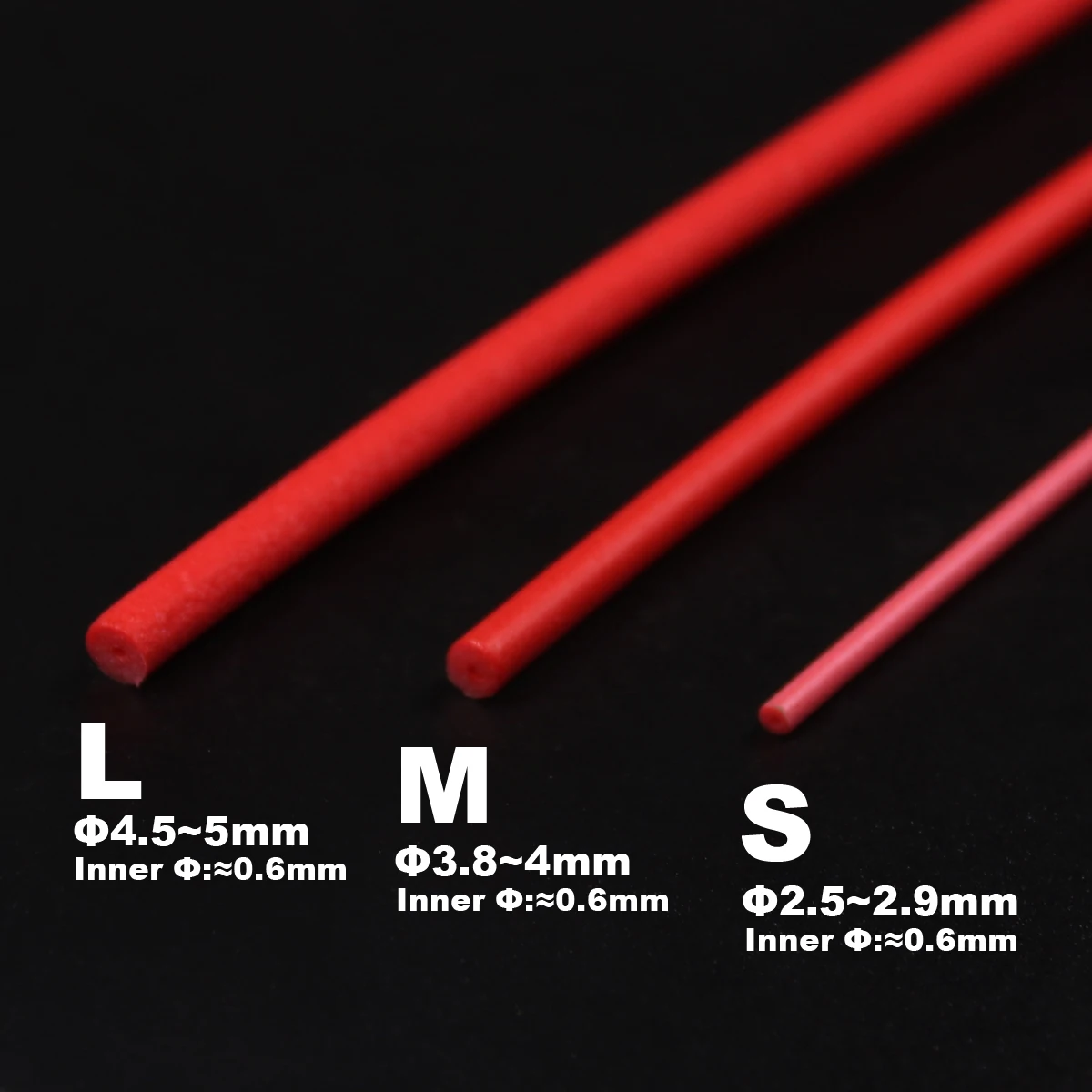 10 قطعة/الحزمة لتقوم بها بنفسك الصيد تعويم ، تعويم عصا ، تعويم تعويم تزوير أنبوب المواد عالية الكثافة اسطوانة رغوة مع ثقب مركز S M L