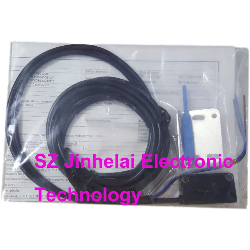 100% Mới Và Ban Đầu BYD50-DDT BYD50-DDT-T Autonics Cảm Biến Ảnh DC12-24V