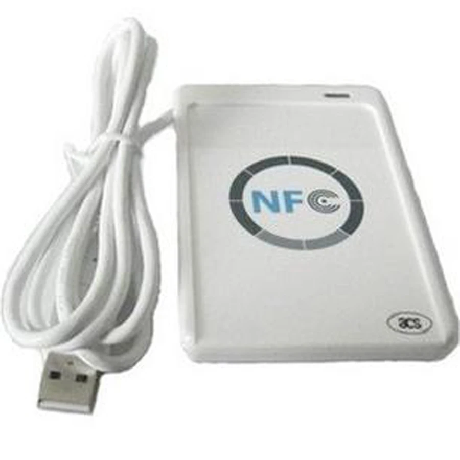 leitor e gravador de cartao inteligente com sdk cd software usb acr122u nfc nfc 01