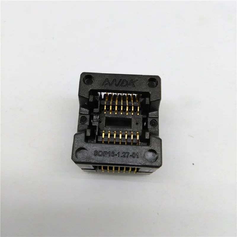 SOP14 Pitch 1.27Mm Burn In Socket OTS-16-1.27-03 Ic Test Socket Programmeren Socket Adapter Plug