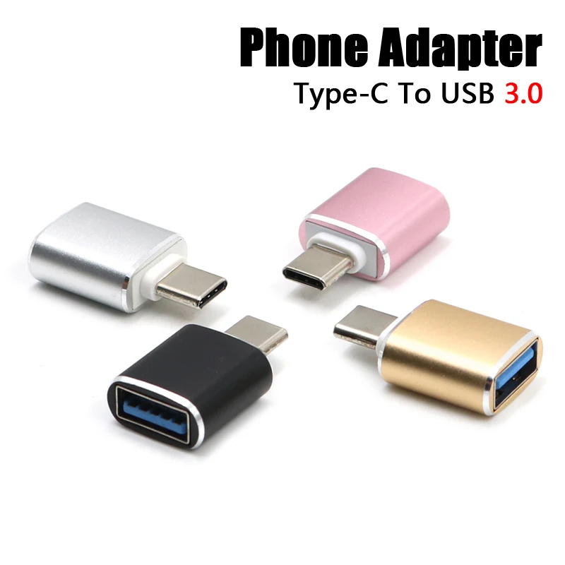 OTG Cable Adapter USB 3.0 Type C Adapter For Macbook 13 U Disk Connector Mouse Keyboard USB Disk Flash For Xiaomi Huawei P40 P30