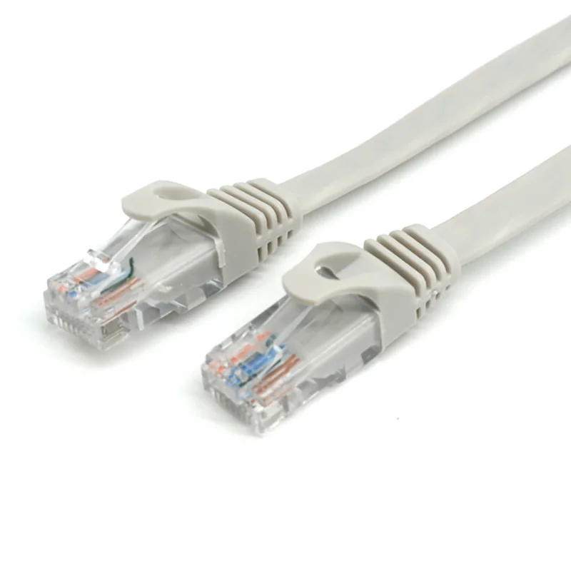 Câble réseau Ethernet LAN CAT6 pour PC, port RJ45, en cuivre pur, ultra-mince, plat, pour routeur d'ordinateur portable, PS4, XBOX