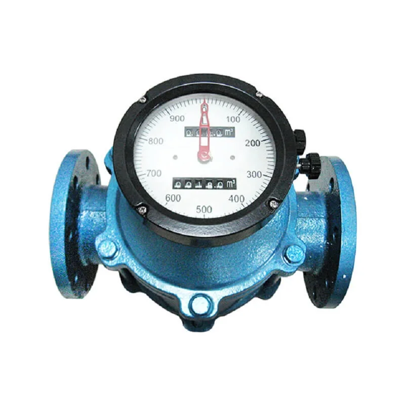 high viscosity digit oval gear flow meter fuel tank flow meter