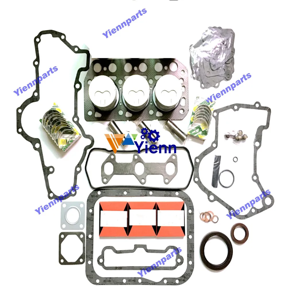 K3E-DI K3E-61ES Overhaul Rebuild Kit For Mitsubishi Diesel Engine Spare Parts S&B25 N230-2 N250 X125 EB16 HR3 HR4 Shovel MA02