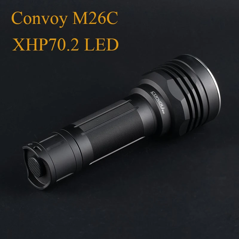 Convoy M26C XHP70.2 EDC Linterna Most Powerful LED Flashlight 26650 Torch Lamp Work Light Camping Lanterne Latarka Zaklamp