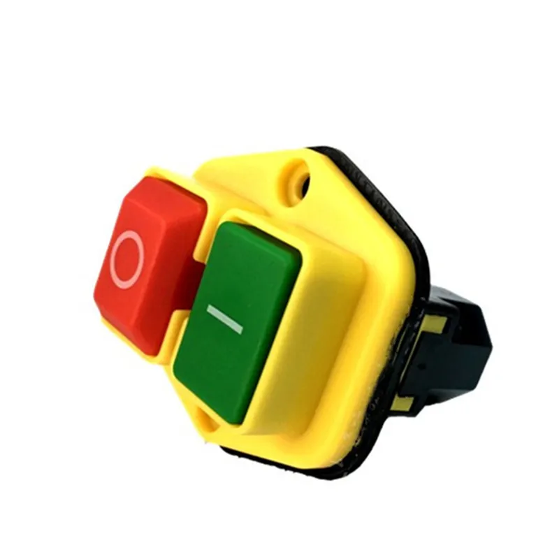 KJD17B button switch 220V-240V 16A 5-pin power tool switch