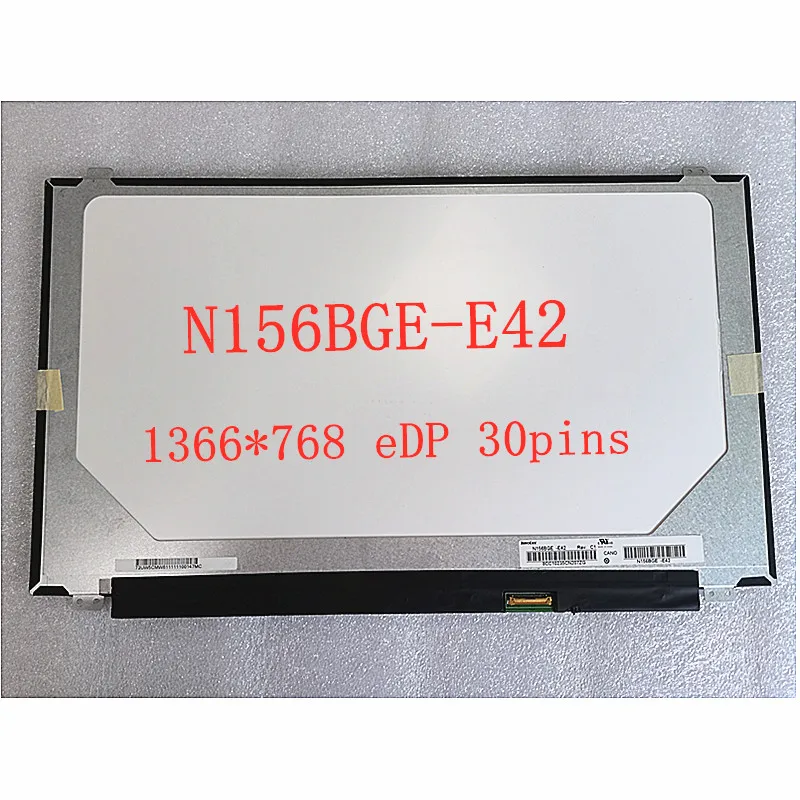 

15.6" Laptop N156BGE-E42 slim LCD Screen HD 1366X768 eDP 30PIN display matrix panel replacement