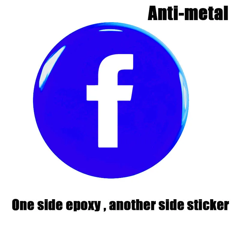 NFC Epoxy Sticker On-Metal NFC Sticker Anti-Metal NFC Label Compatible All NFC Enable Device