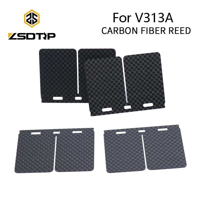 Alconstar-4/12/20pcs Reed valve V313A carbon fiber reed Fit for V force V313A Reed Valve For Kawasaki KDX200 Ninja KRR ZX150