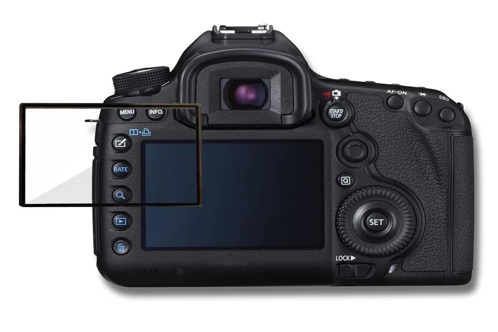 الزجاج المقسى واقي للشاشة كاميرا رقمية LCD المضادة للخدش فيلم لكانون EOS 750D/760D/700D/70D/ 80D