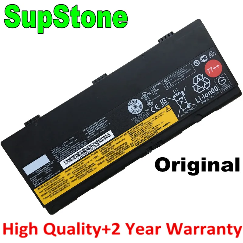 Supstone Original 01av495 01av496 L17l6p51 L17m6p51 Bateria do Portátil para Lenovo Thinkpad P50 P51 P52 Sb10k97634 Sb10k97635 00ny493