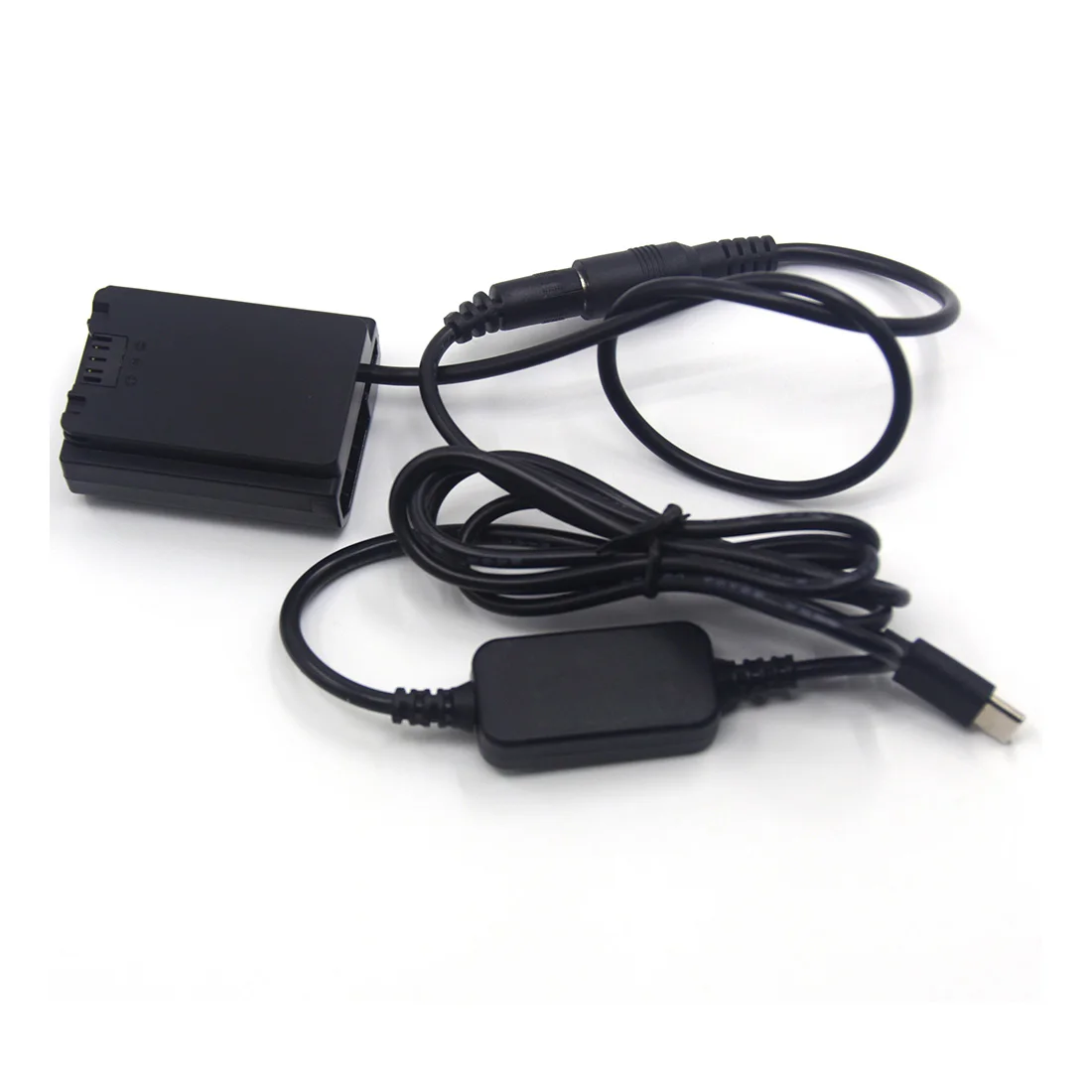 USB نوع C USB-PD محول إلى كابل الطاقة + NP-FZ100 الدمية بطارية لسوني ألفا A9R A9S A7C 7M3K A6600 A7R5 7RM3 FX30 A7R5 A7M4
