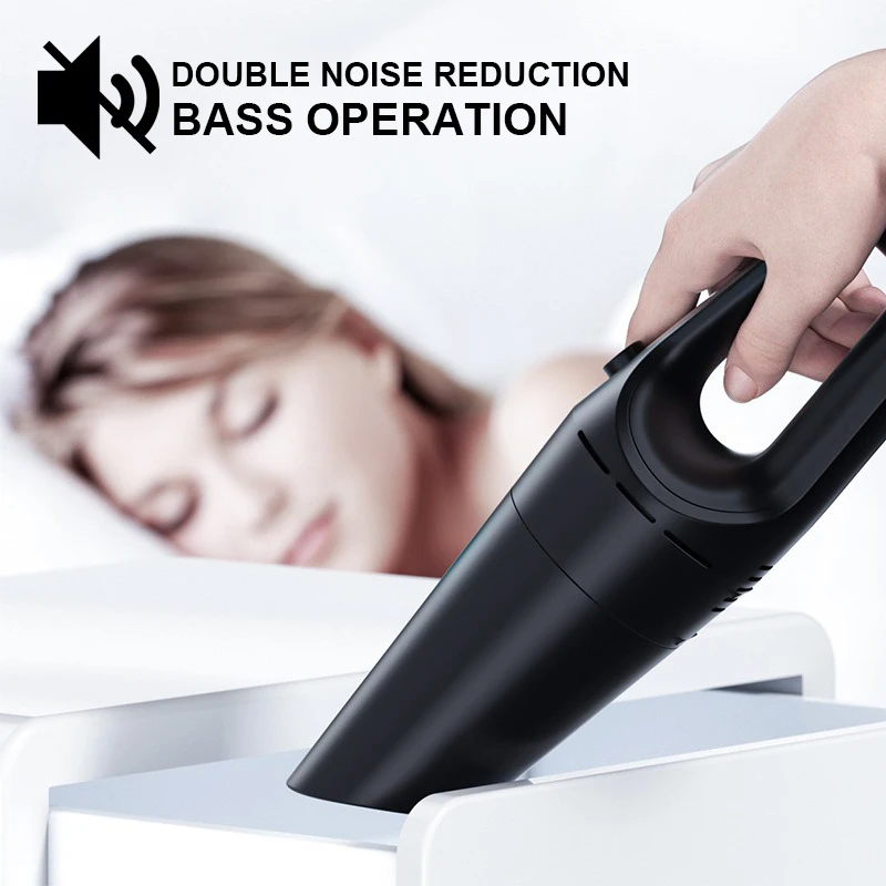 المحمولة اللاسلكية مكنسة كهربائية 5000PA سوبر شفط 2000MAH بطارية يده اللاسلكي منظف الغبار سيارة المنزلية المزدوجة الاستخدام Pet