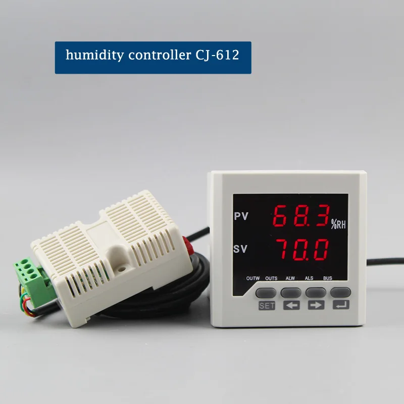 0-99.9%RH air humidity moisture digital panel meter relay output humidity measure and control  Hygrometer