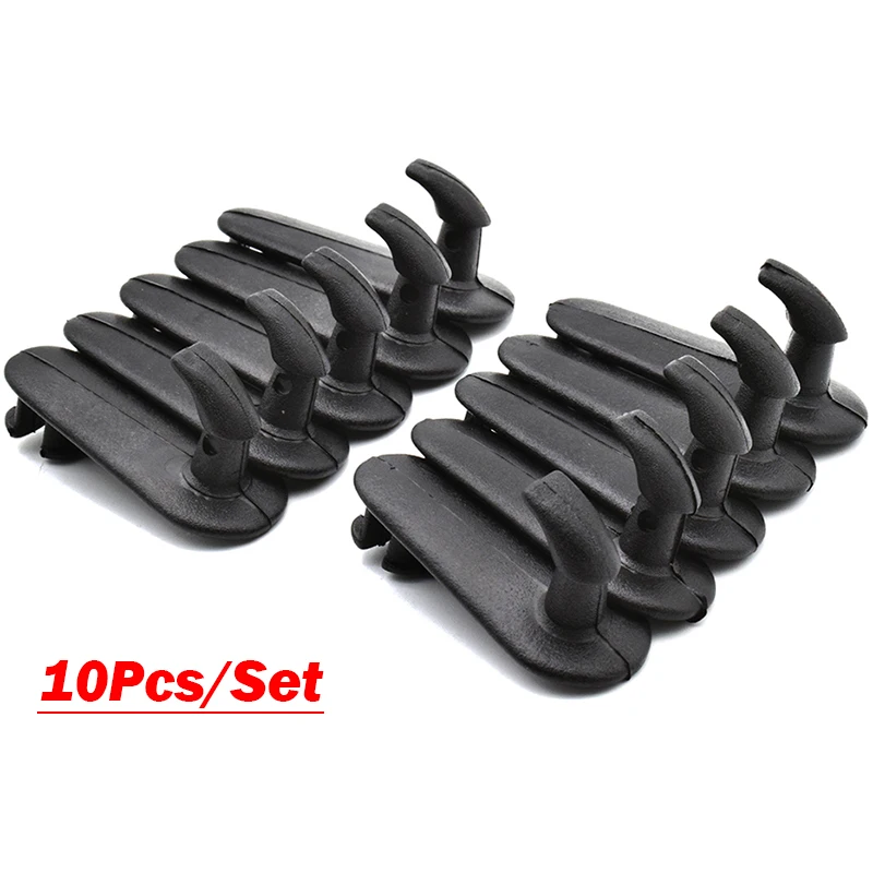 10pcs Car Floor Mat Clips Fixing Hooks Holders CLamps Grips For Toyota RAV4 LandCruiser Prius 4Runner Carpet Retention Retainer