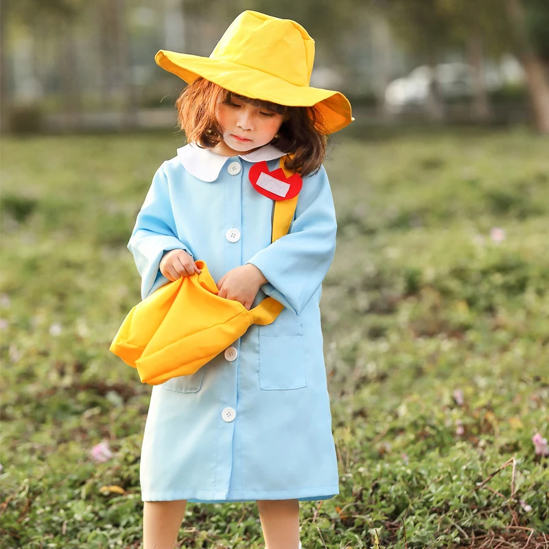 Halloween Costumes For Women Kindergarten JK Mother Daughter Matching Cloth Cute Pink Baby Blue Dress Anime Cosplay Family Party