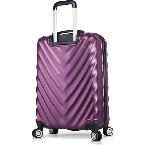 My Valice Lotus Abs Koper Ukuran Kabin Kecil Mürdüm