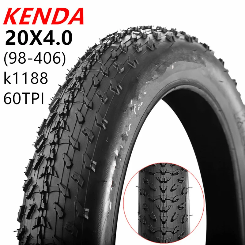 20x4.0 Bicycle ATV tyre beach bike tire 20*4.0 For Wide ATV Snow Snowmobile city fat tyres snow bike tires ultralight wire bead