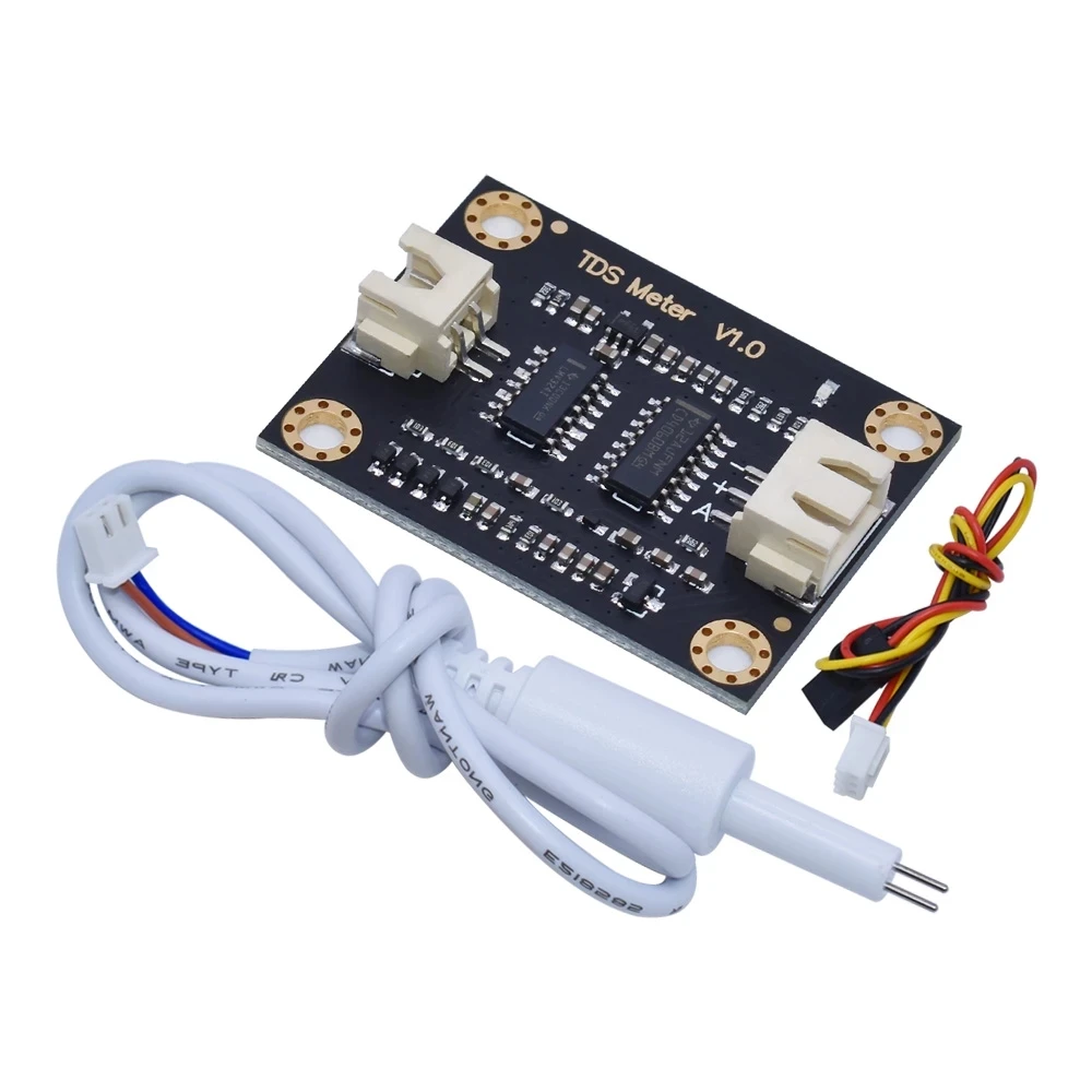 official Water Conductivity Analog TDS Sensor Module Tester Liquid Detection Water Quality Monitoring Meter for Arduino 3.3-5.5V