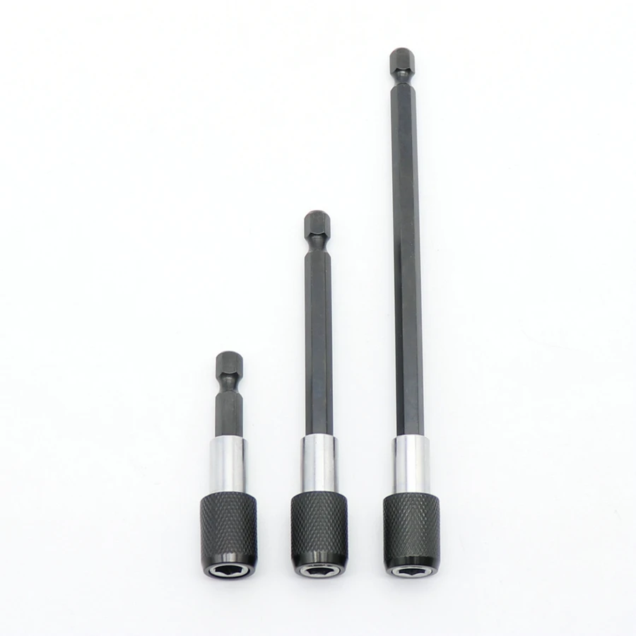 

3Pcs 1/4" Magnetic Drill Extension Bit Holders Hex Shank Quick Release Holders