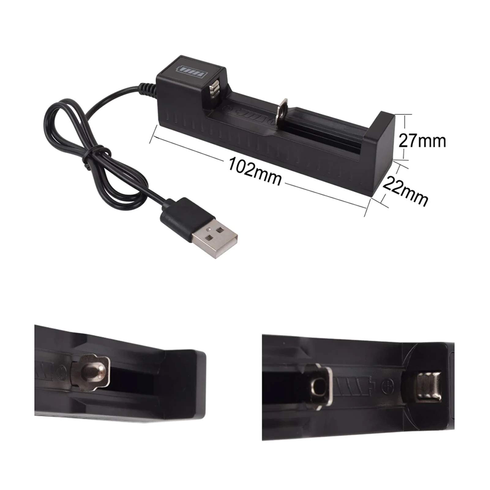 18650 شاحن بطارية USB مهايئ بطارية ل 26650 14500 بطارية فاحش حماية drop shippng بالجملة