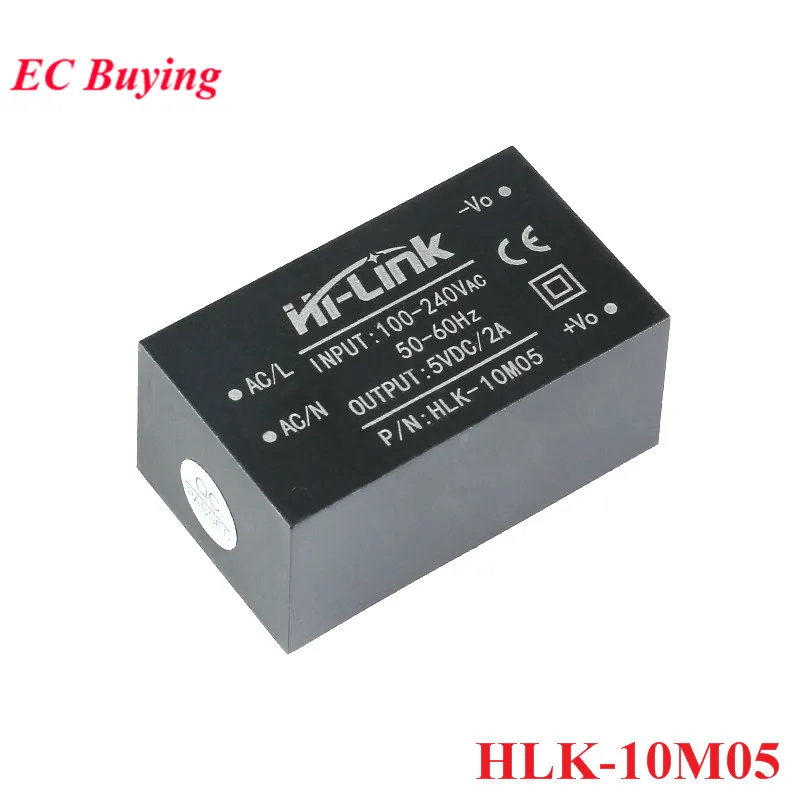 10W HLK-10M03 10M05 10M09 10M12 10M15 10M24 2M03 2M05 2M09 2W 220v to 3.3V/5V/9V/12V/15V/24V AC-DC Isolation Switch Power Module