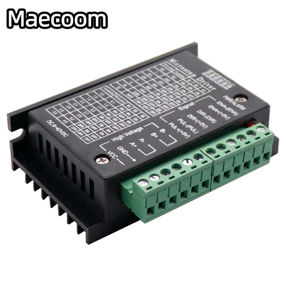 TB6600 stepper motor driver Nema 23 Nema 34 42/57/86 Nema17 32 segments 4.0A 42VDC cnc Engraving machine wood router mini lathe