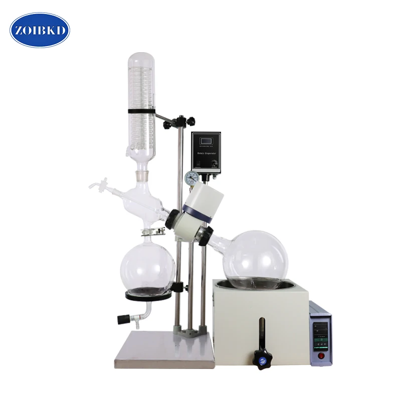 ZOIBKD Supply US Warehouse Laboratory Equipment RE-501 Small Volume Rotary Evaporator for Distillation and Chemical Experiments