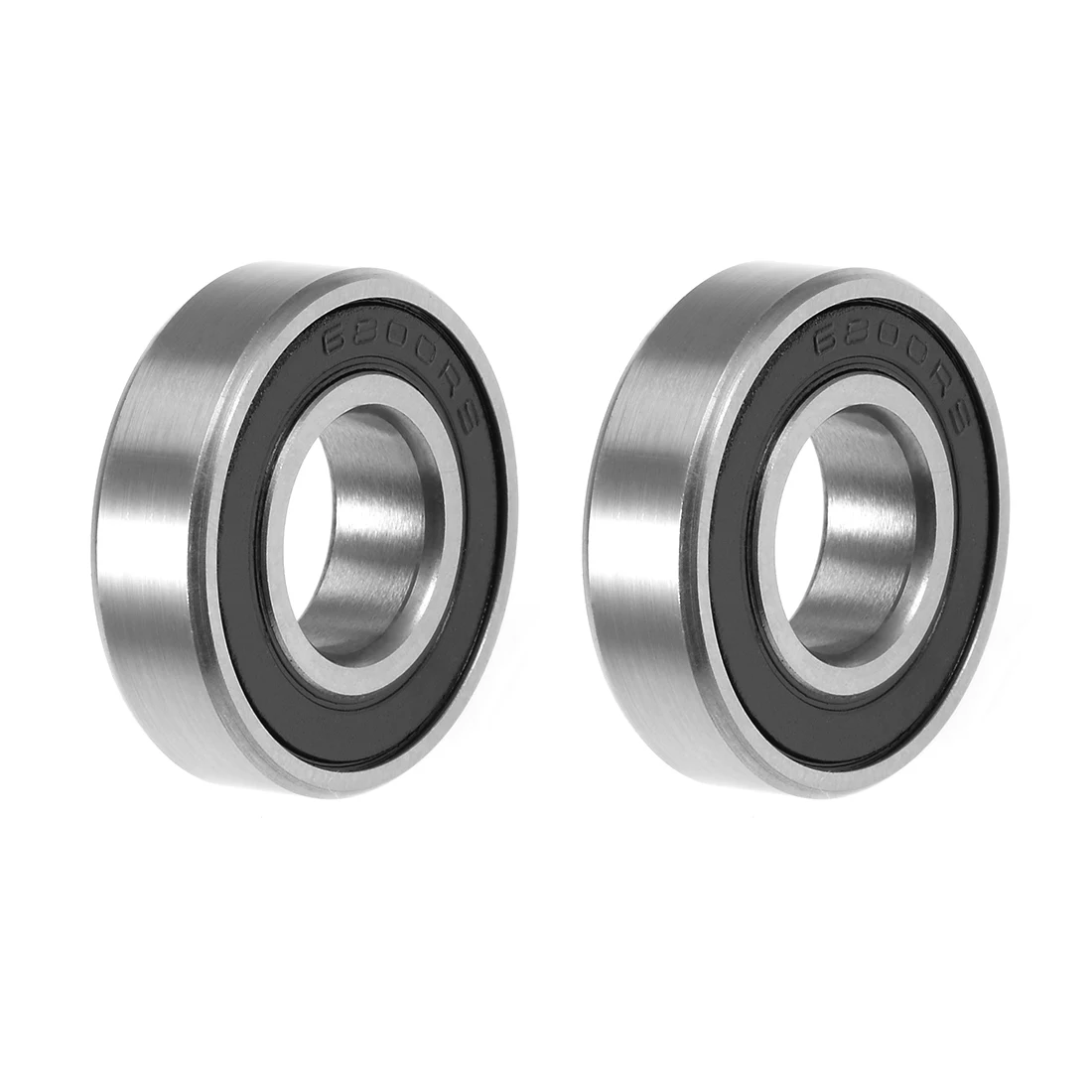 uxcell 2pcs 5mm 6mm 7mm 8mm 9mm Id Deep Groove Ball Bearing Double Sealed P6 Z1 Bearings Od 13mm 17mm 19mm 22mm 24mm