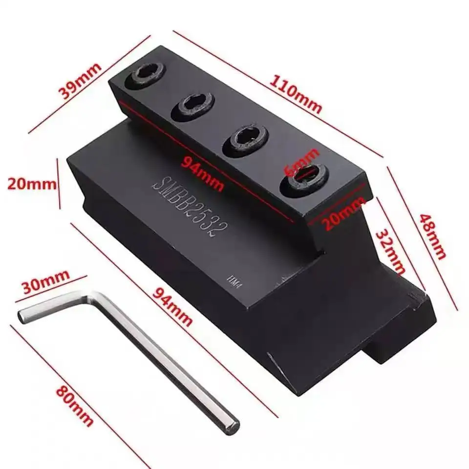 Dụng Cụ Xoay Giá Đỡ SMBB1626 SMBB2026 SMBB2526 SMBB1632 SMBB2032 SMBB2532 SMBB3232 Smbb CNC Hình Trụ Grooving Dụng Cụ