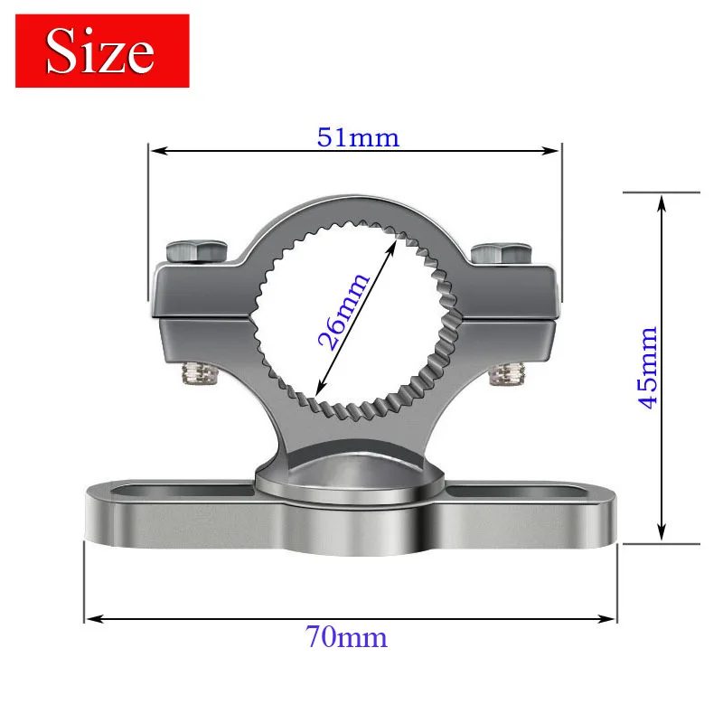 Car Rear View Camera Bracket Mount Kit Clamp Holder For Handlebar/Tube/Trailer/Pickups/Bike/Truck