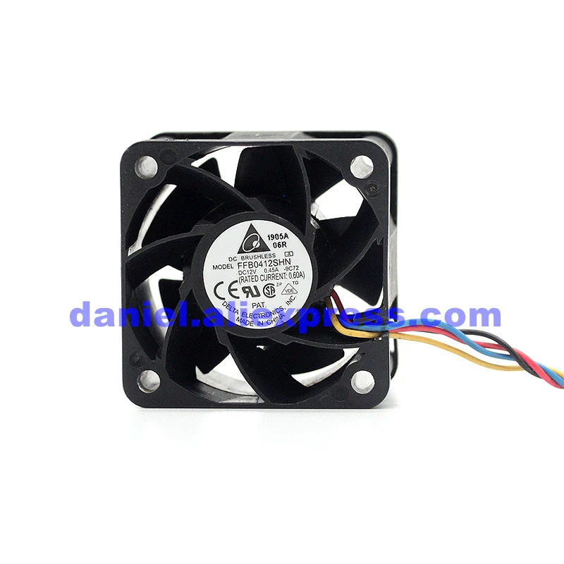 Original FFB0412SHN 4028 4CM double ball cooling fan 12V 0.4A