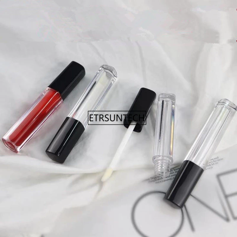 

100pcs Empty Clear Lip Gloss Tube Frosted Lipgloss Refillable Bottles Containers 2ML Lip Gloss Tubes Packaging F3832