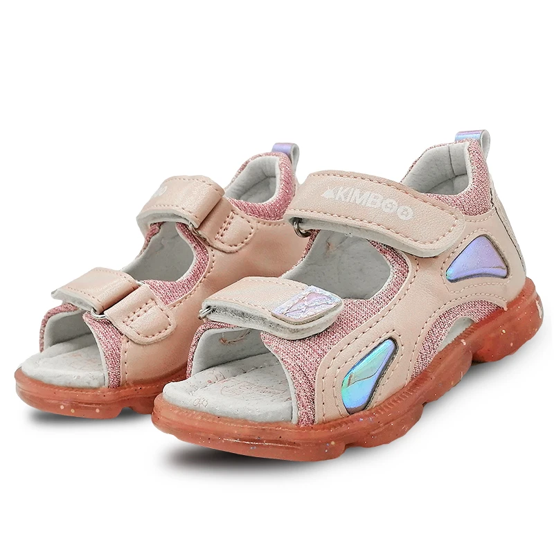 Fashion Leather Orthopedic Girl Sandals antiskid Children Shoes,  Kids baby girls Shoes