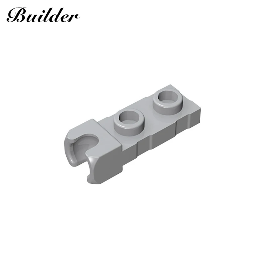 Little Builder 14418 MOC Bricks Single Side Socket Board Connector with Ball 10pcs Building Blocks DIY Puzzle Assembles Toy Gift