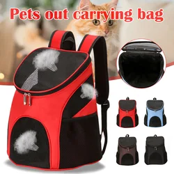 Convenient Pet Carrier Backpack For Small Cat and Dogs 3-Sides Mesh Ventilated Design Breathable Bag For Travel Outdoor 2023 New