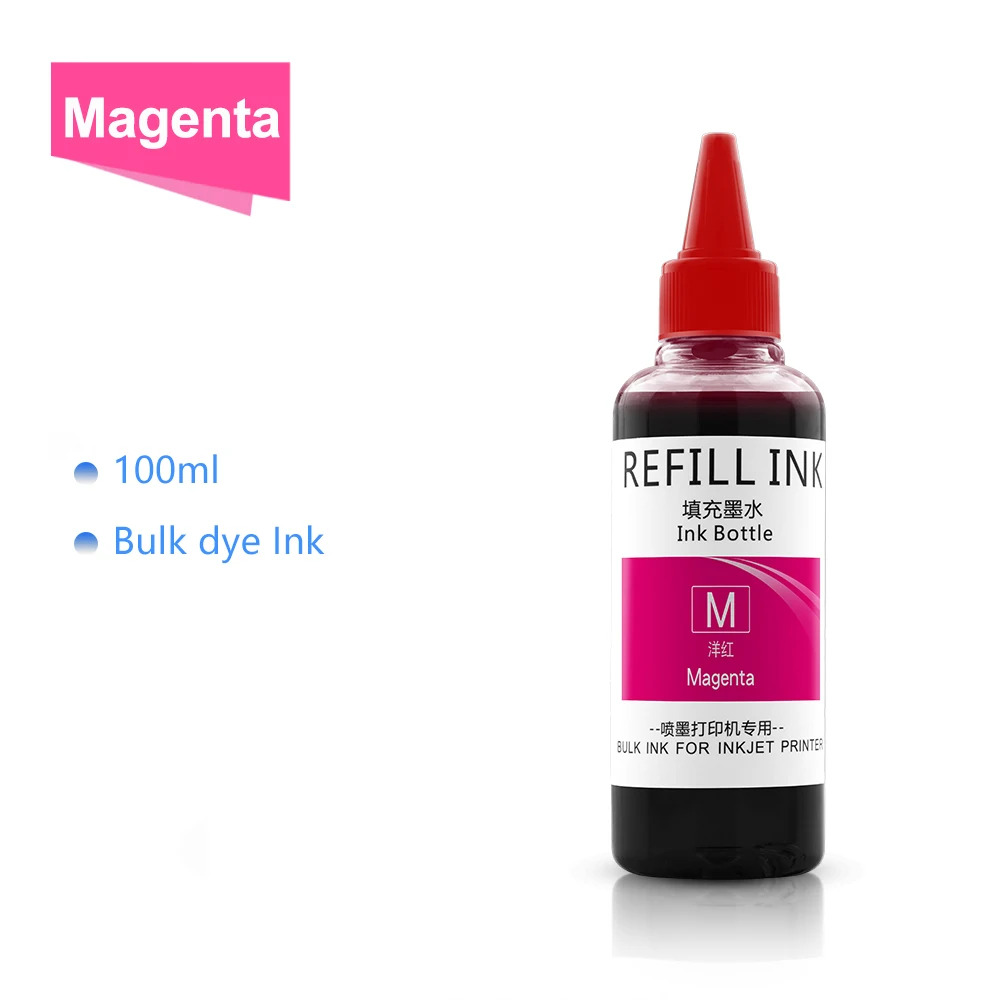 100ML Kit de Recarga de Tinta Corante Para Canon PG 540 CL 541 PIXMA MG3250 MG3255 MG3550 MG4100 MG4150 MG4200 MG4250 Impressora PG540 PG-540XL