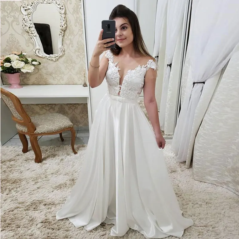 เซ็กซี่ปิดไหล่ลูกไม้ Appliques พรหม Dresses Robe De Soirée De Mariage Vestido De Fiesta De Boda Платья Для выпускного